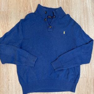 Polo by Ralph Lauren Men's Turtleneck Sweater in Rich Blue Size L